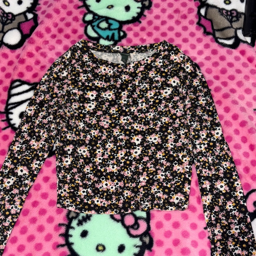 Floral Long Sleeve Top